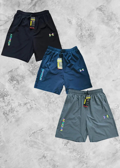 Reflective 3er-Pack Shorts