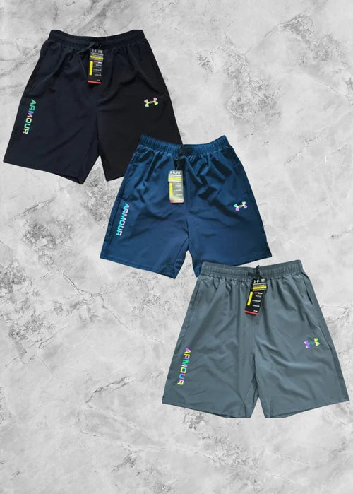 Reflective 3er-Pack Shorts